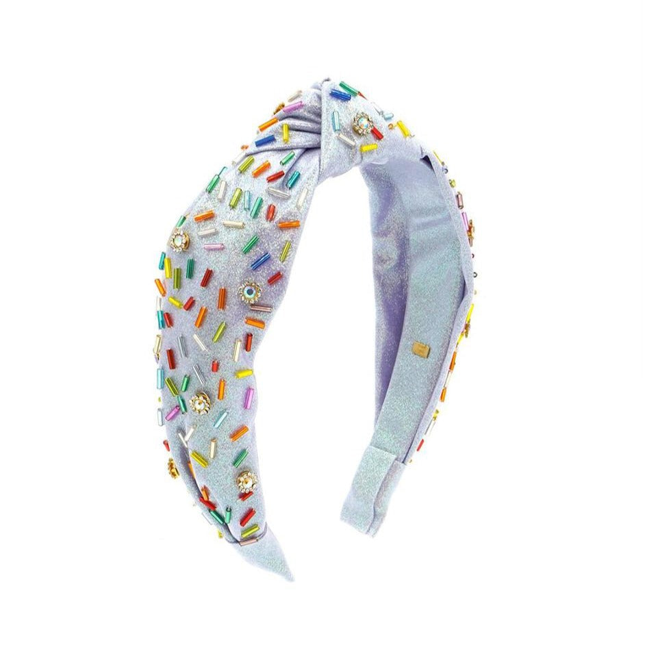 Shimmer Jewel Sprinkle Knot Headband