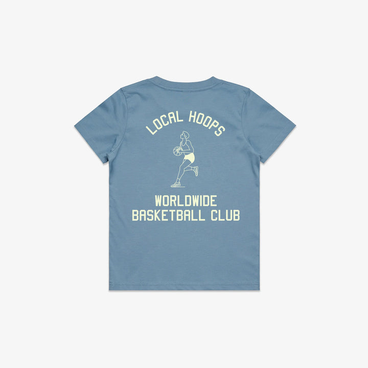 Local Hoops Carolina Blue B-Ball Club Tee