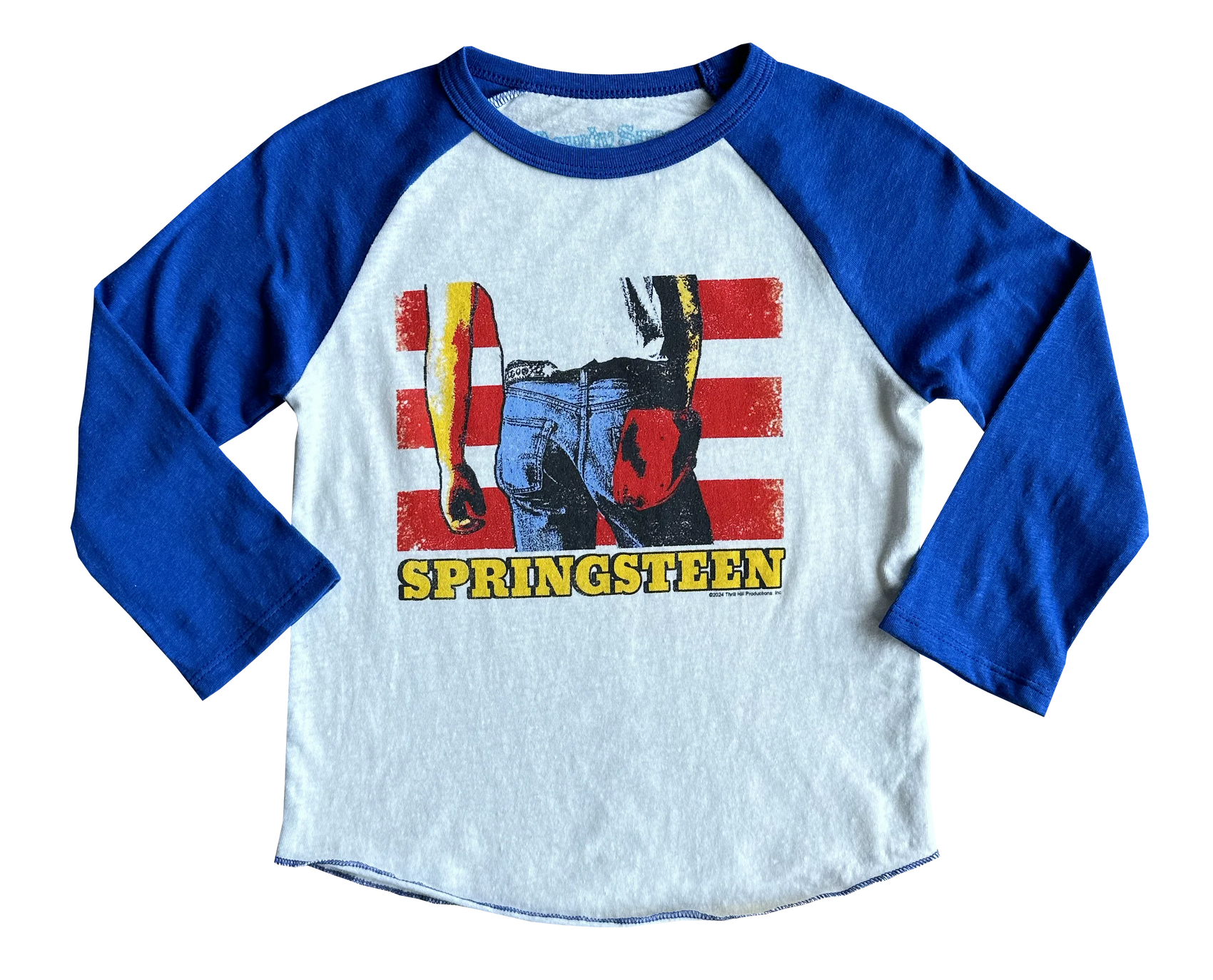 Rowdy Sprout Bruce Springsteen Raglan LS Tee