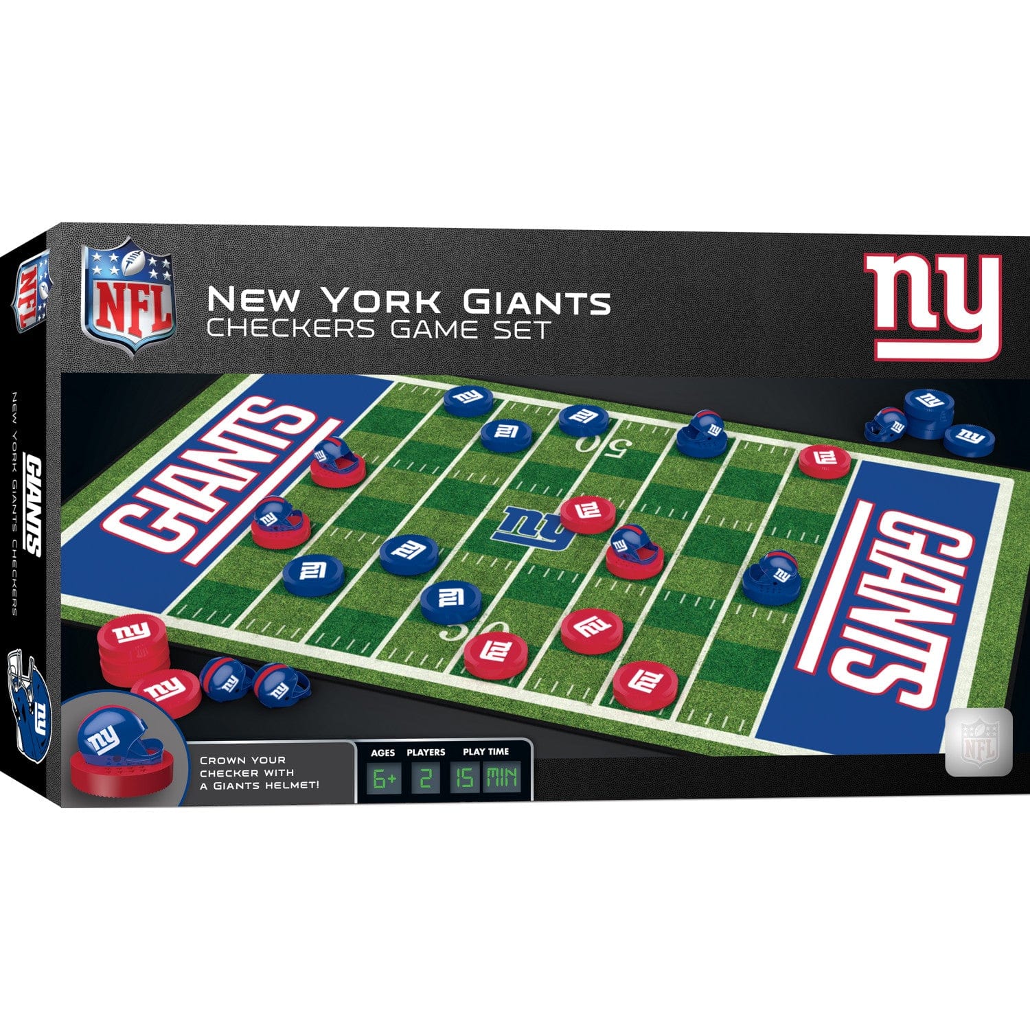 NY Giants Checkers