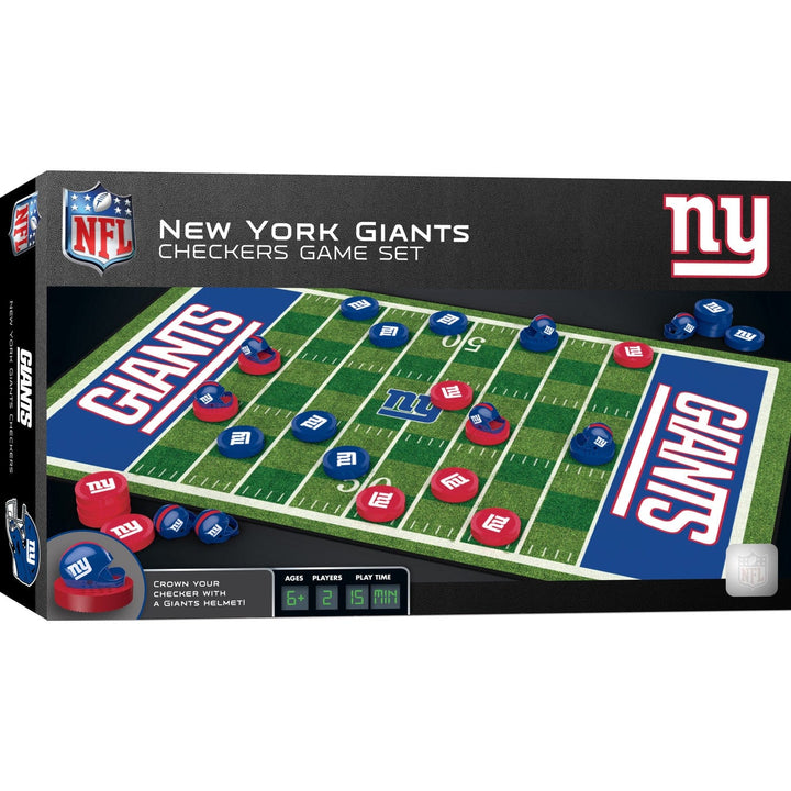 NY Giants Checkers