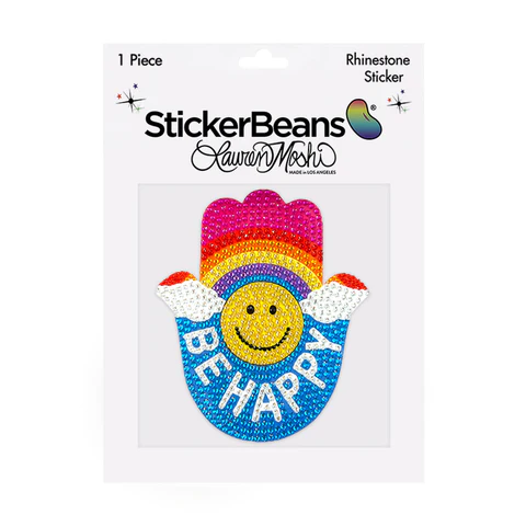 Happy Hamsa 5” Sticker