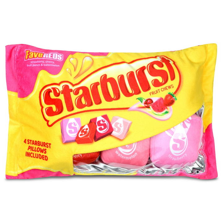 Starburst Fave Reds Pillow