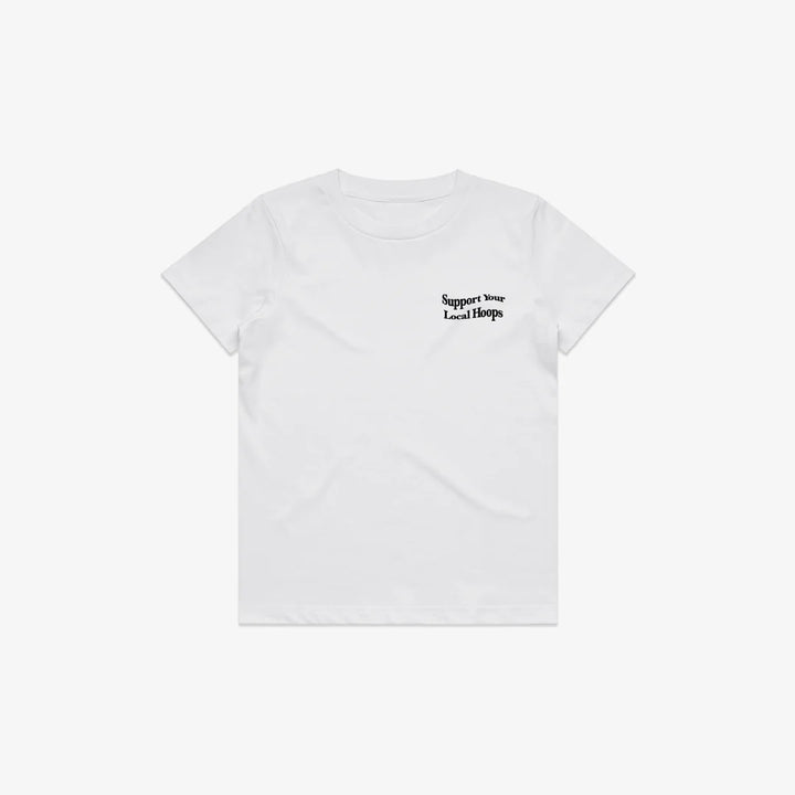 Local Hoops White Backboard Tee