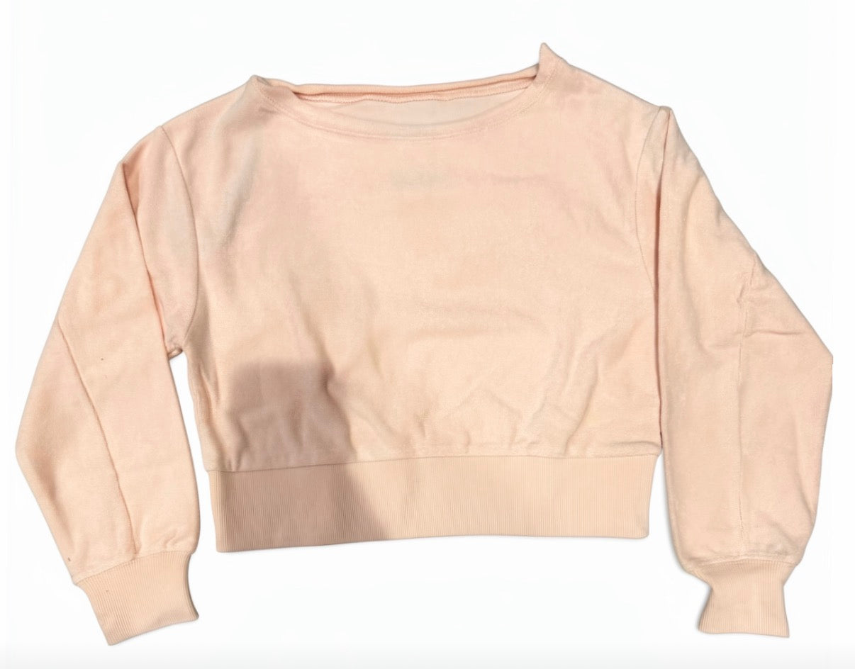 Katie J Tucker Off the Shoulder Sweatshirt