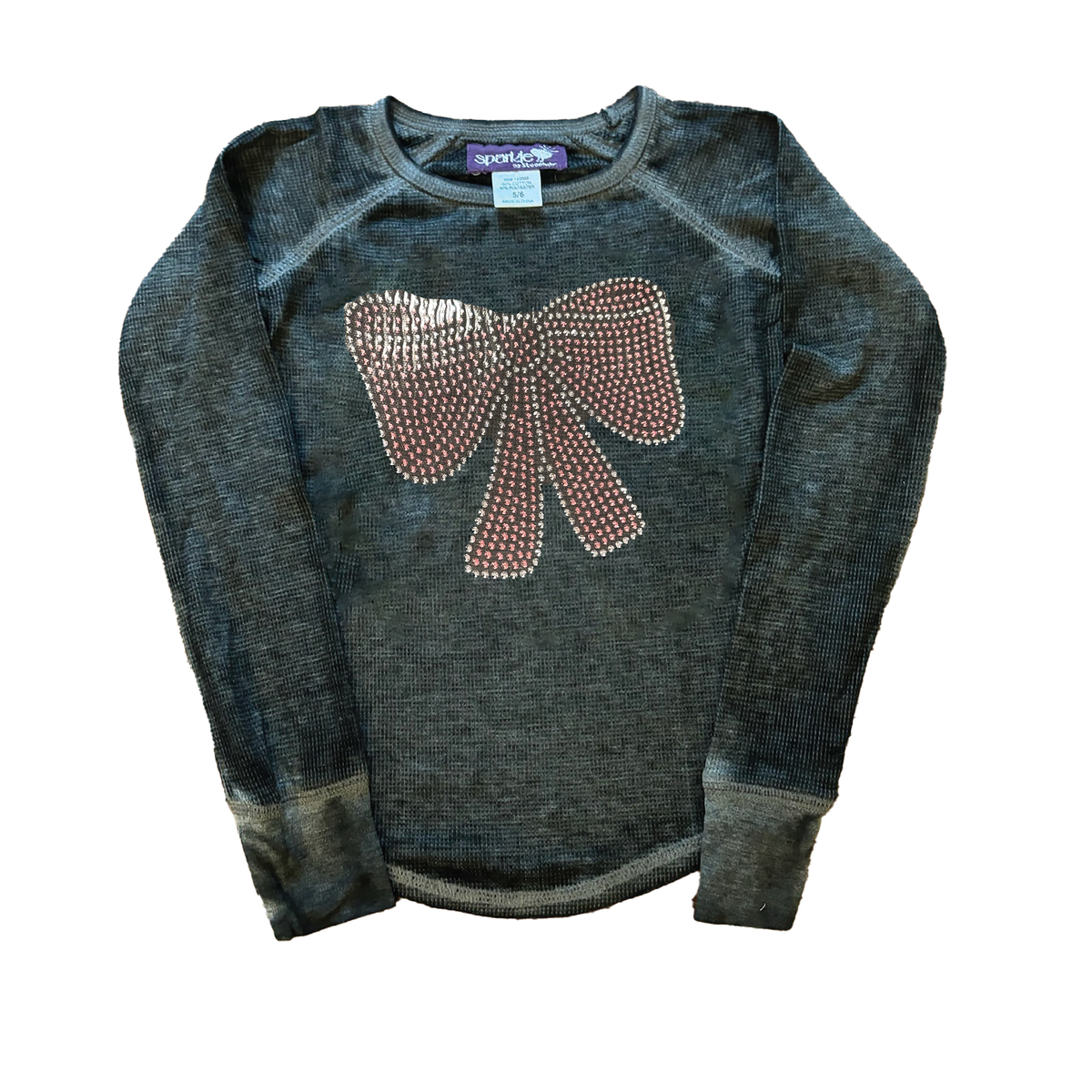 Tweenstyle Big Bow Thermal Top