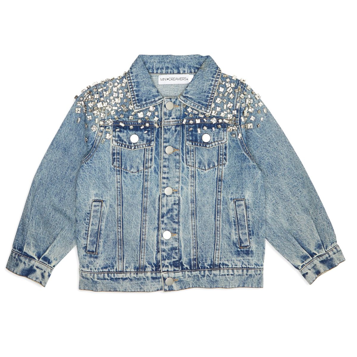 Hazel Gemstone Denim Jacket