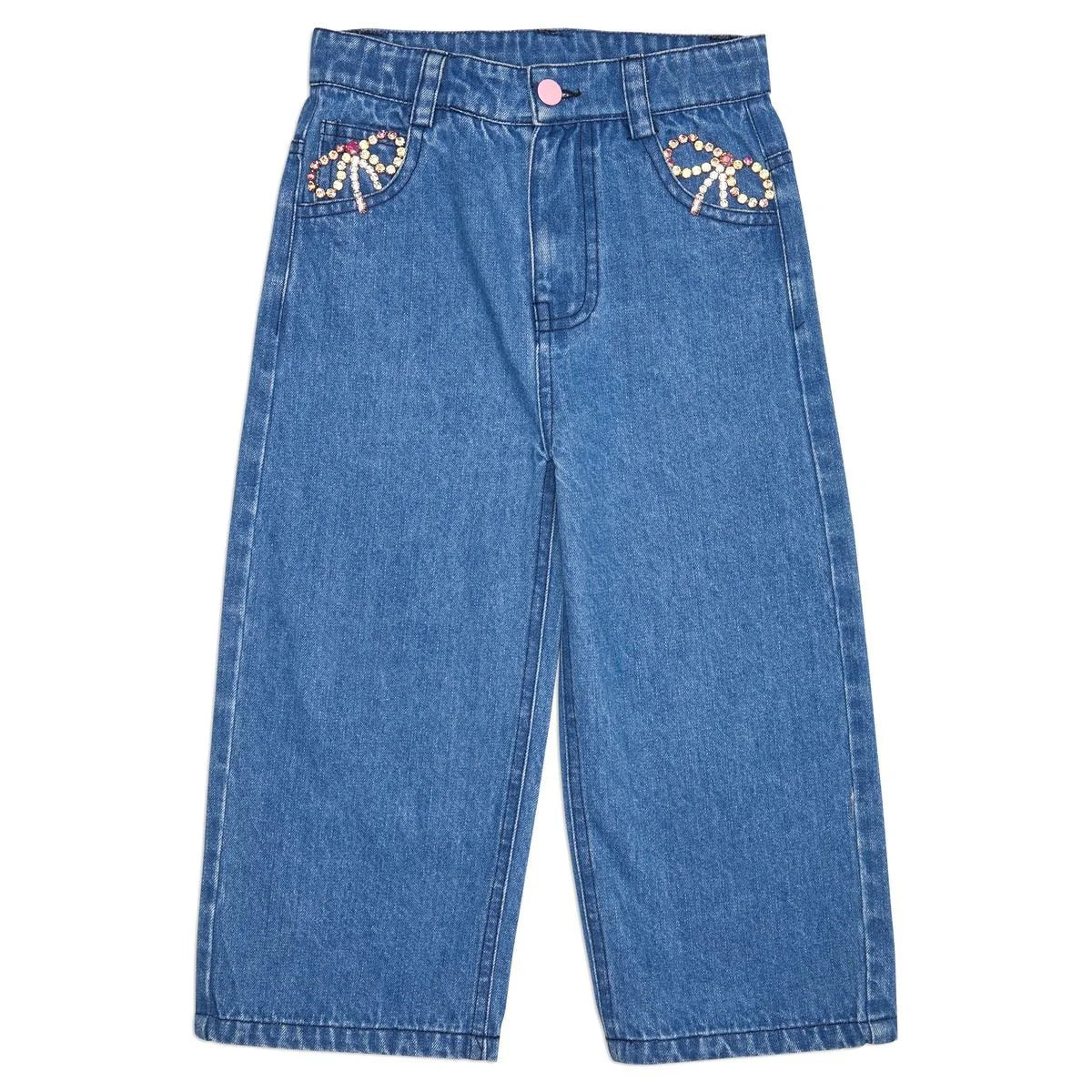 Hailey Bow Denim Pants