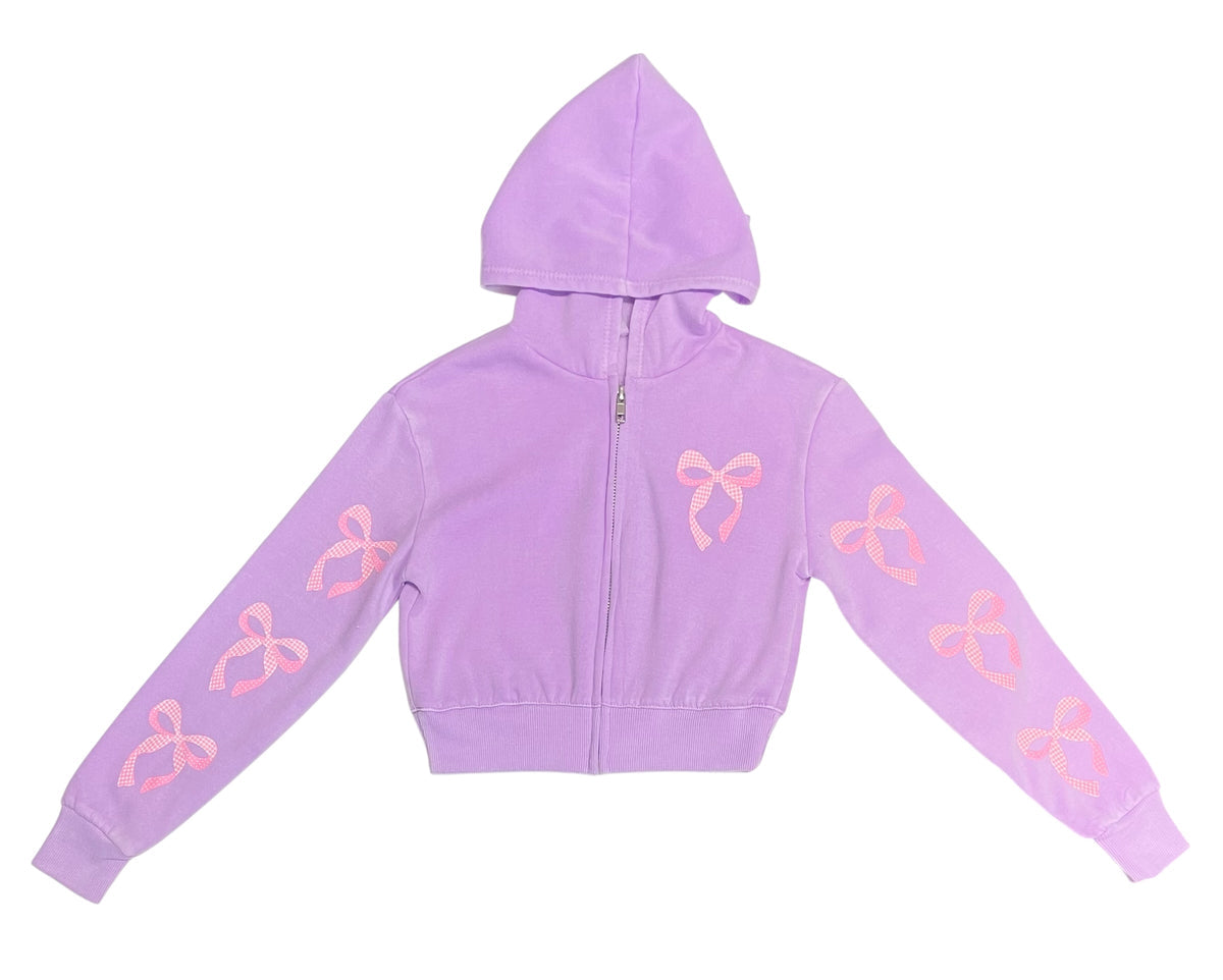 Firehouse Grape Bow Sweatshirt