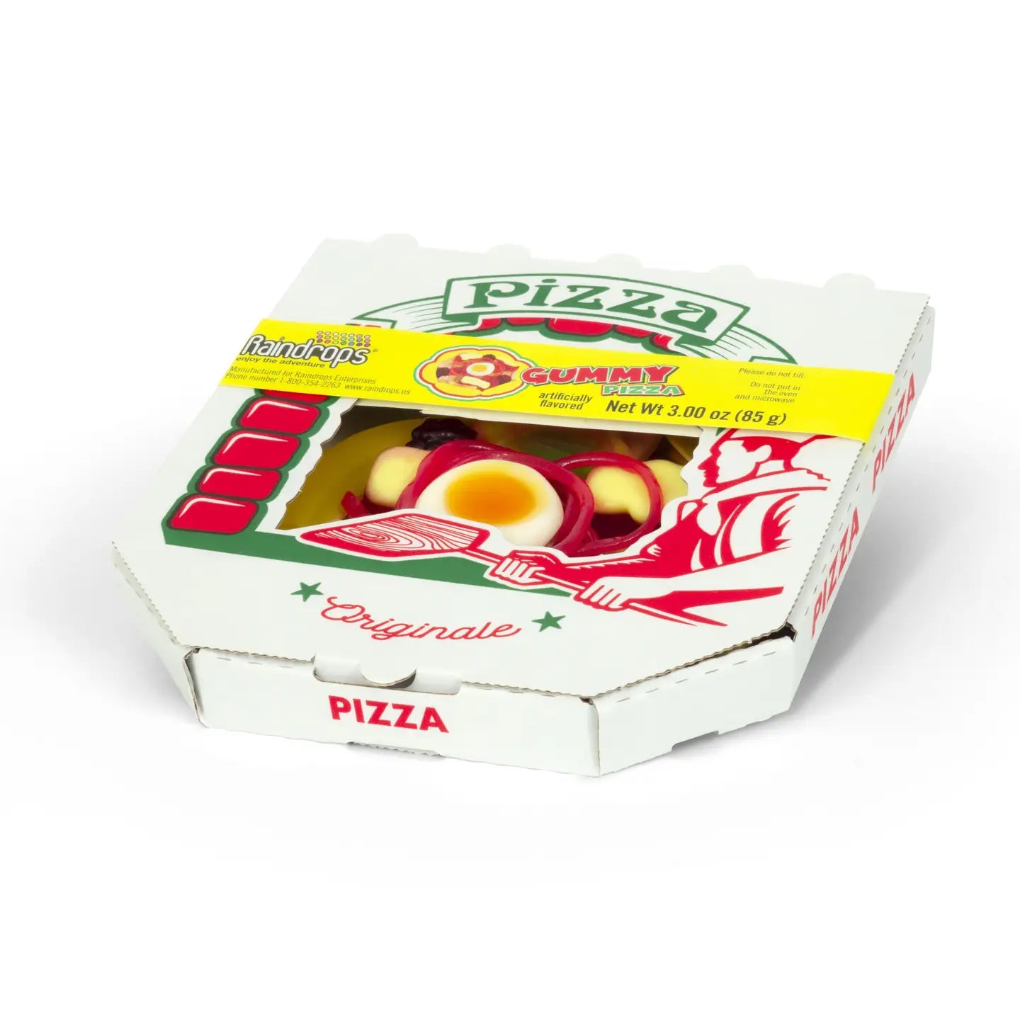 Raindrops Gummi Pizza