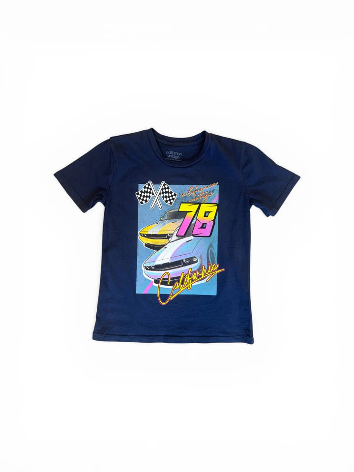 Californian Vintage Rally Car Tee