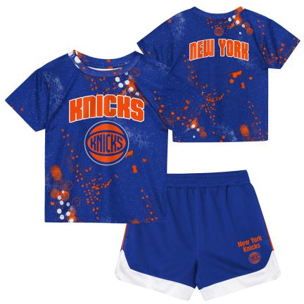 Knicks Home Plate Tee/Short Set