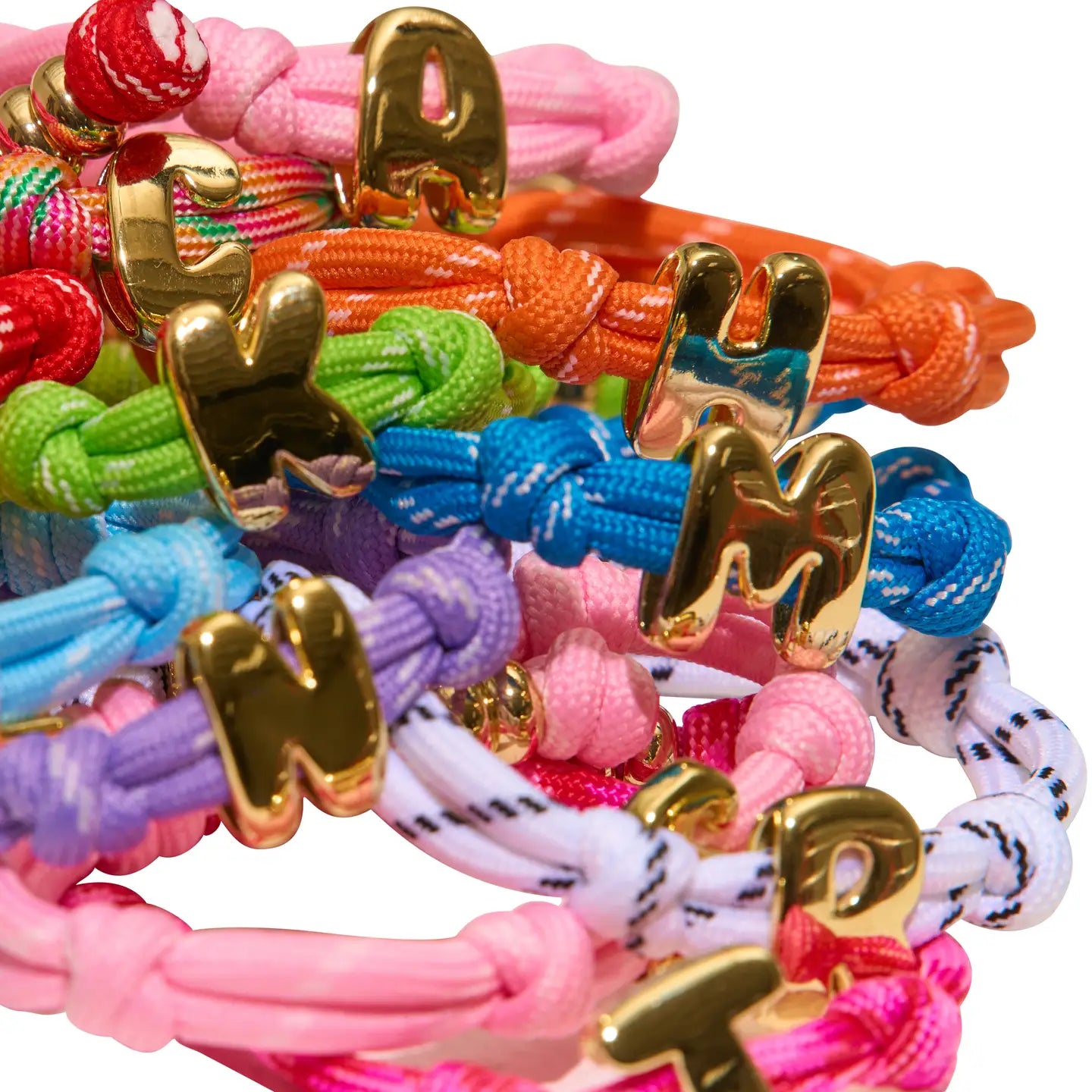 St Barths Initial Cord Bracelets