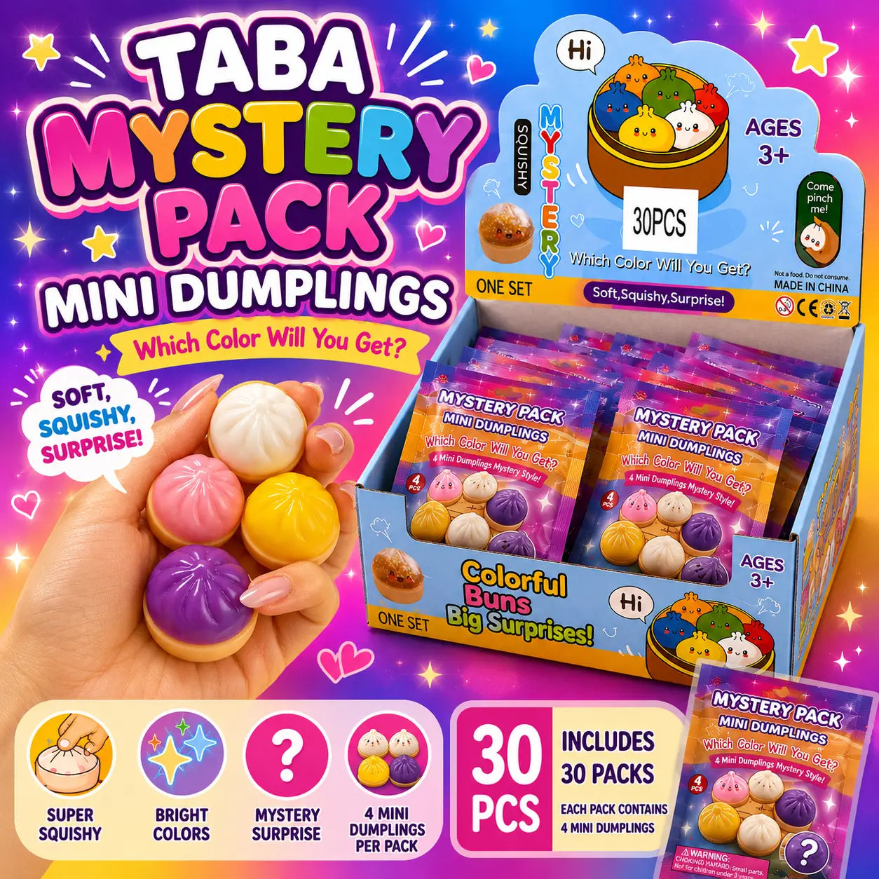 Taba Mystery Pack Dumplings