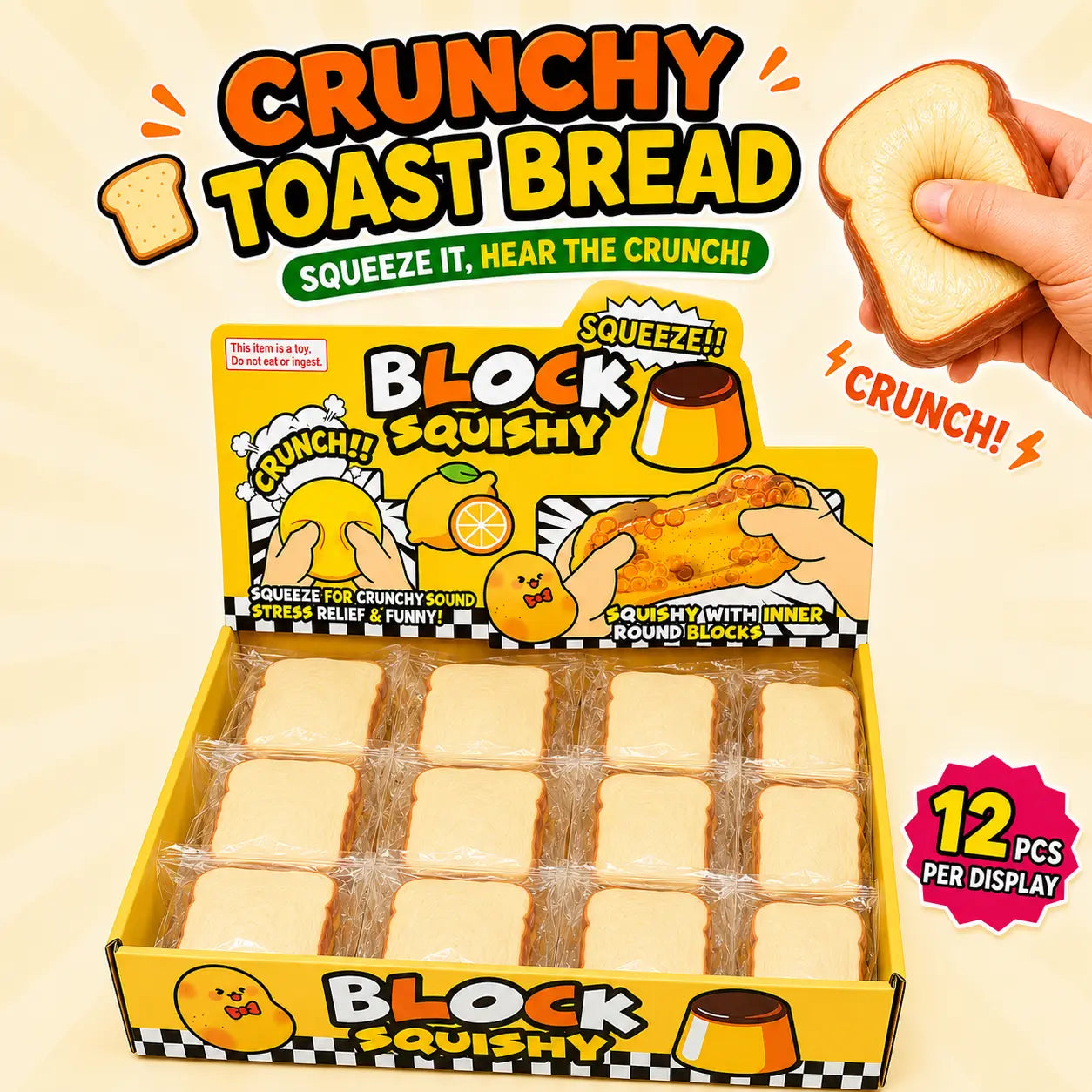 Crunchy Bread Squishy