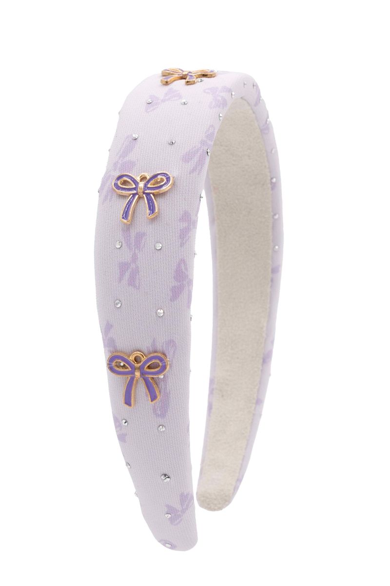 Bari Lynn Bow Crystal Headband
