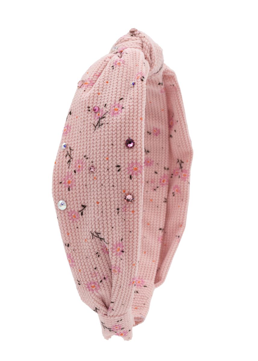 Bari Lynn Floral Crystal Headband