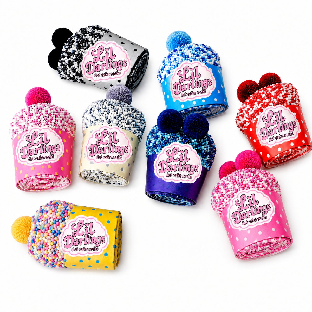 Dot Cake Socks