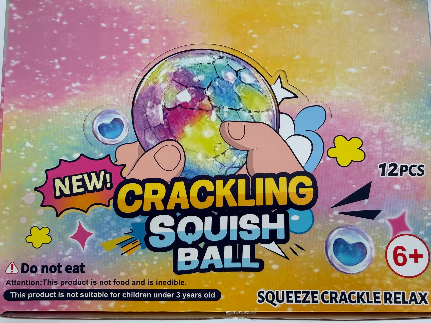 Crackling Squish Ball