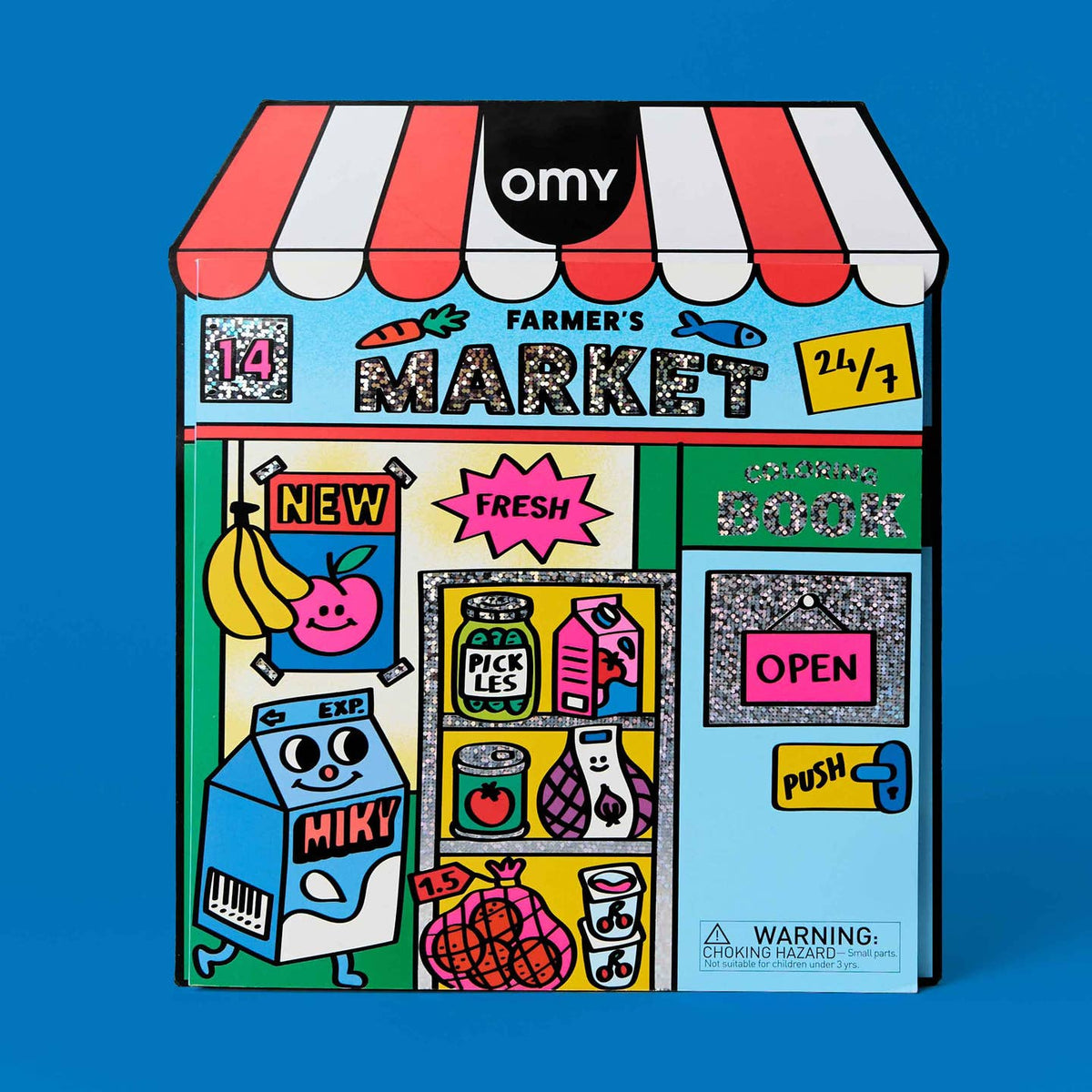 Farmers Market Coloring Book