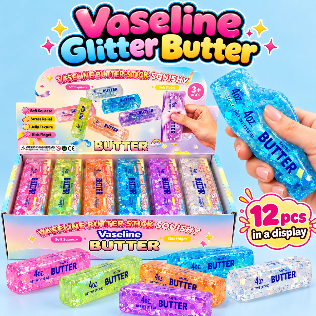Vaseline Glitter Butter