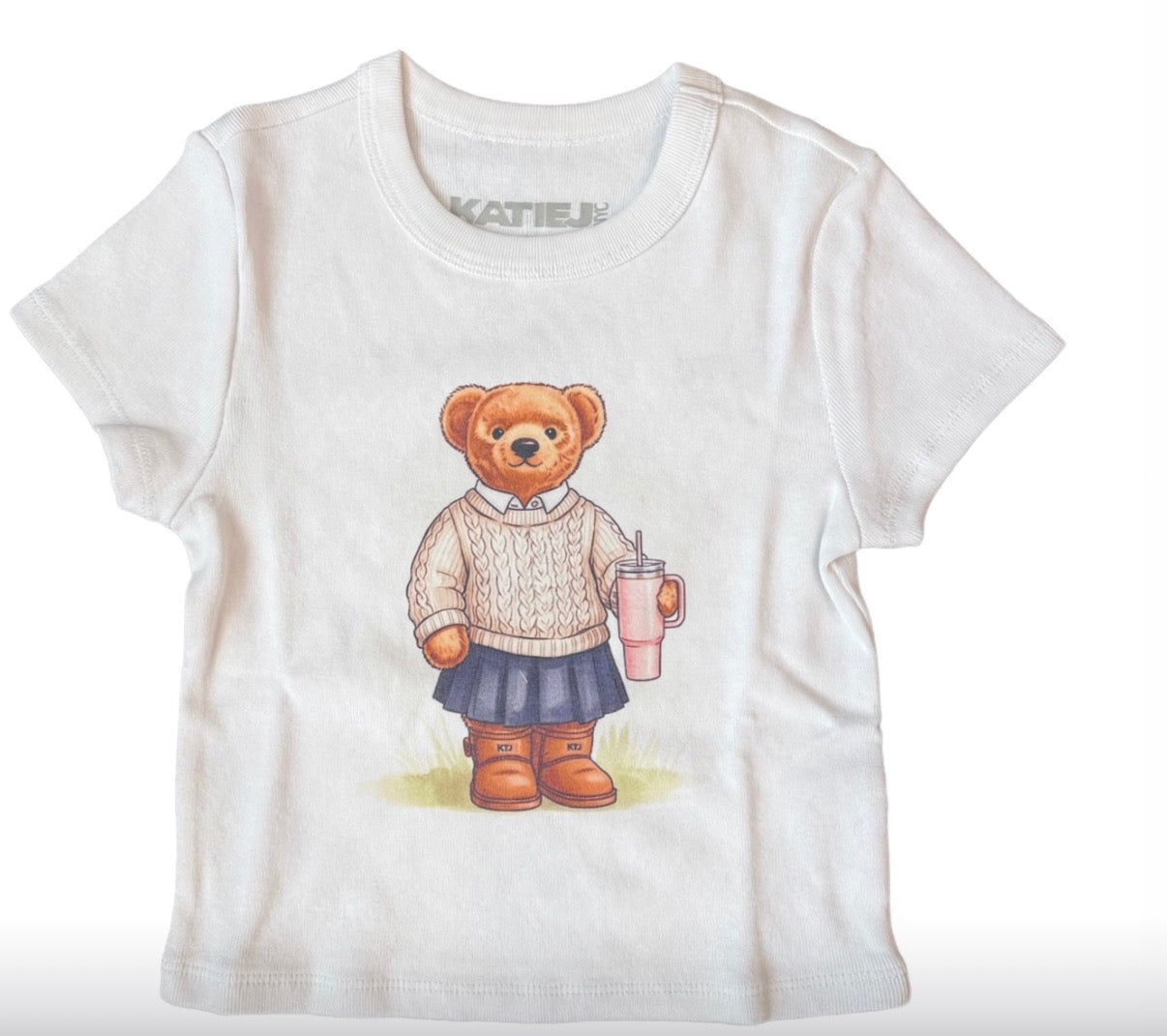 Katie J White Bear Tee