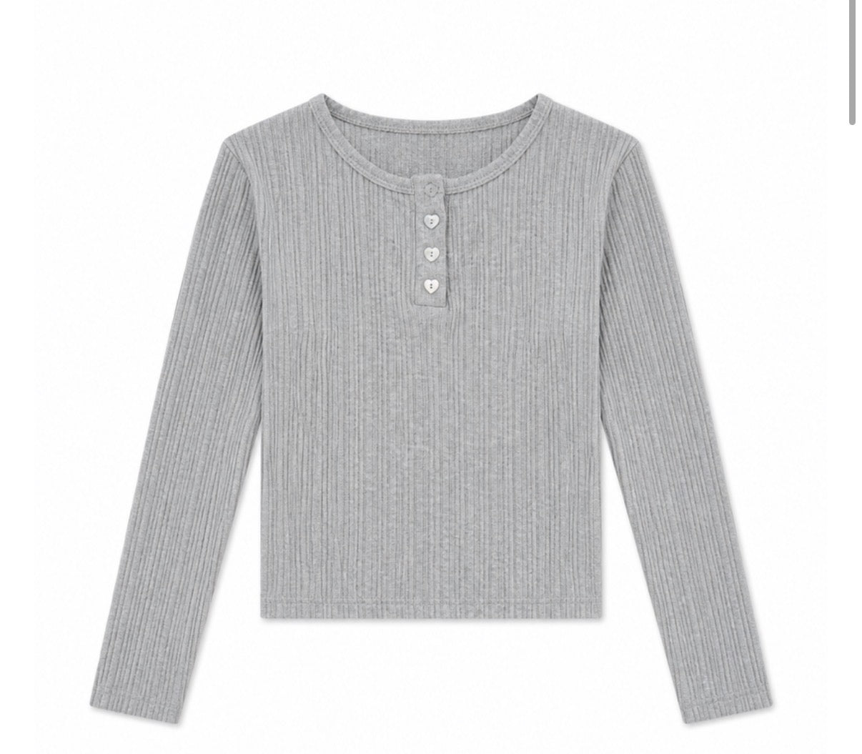 Theme NYC Savi Grey Henley