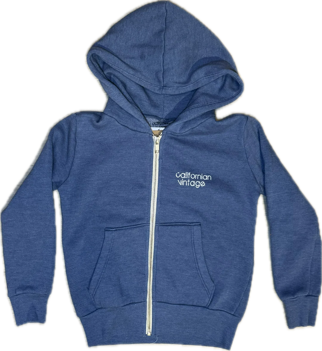 Californian Vintage City of Angels Zip Up Sweatshirt
