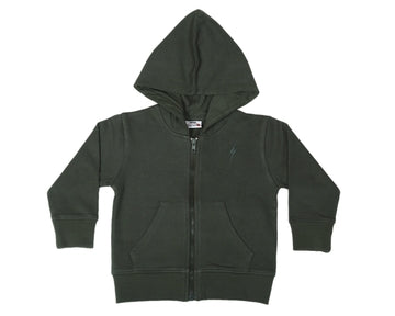 Mish Zip Hoody Olive