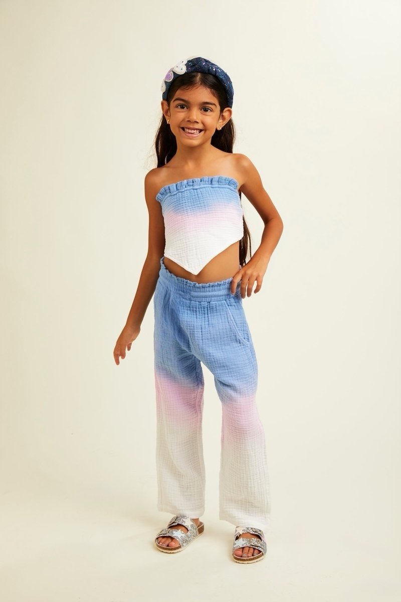 Cabo Dip Dye Top & Pants Set