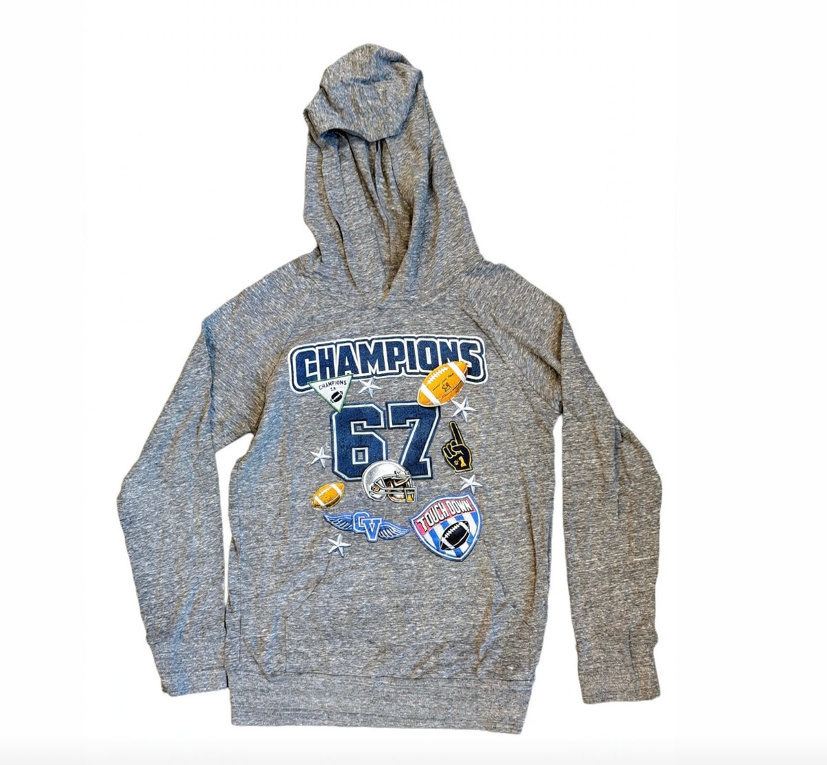 Californian Vintage Football L/S Hoodie