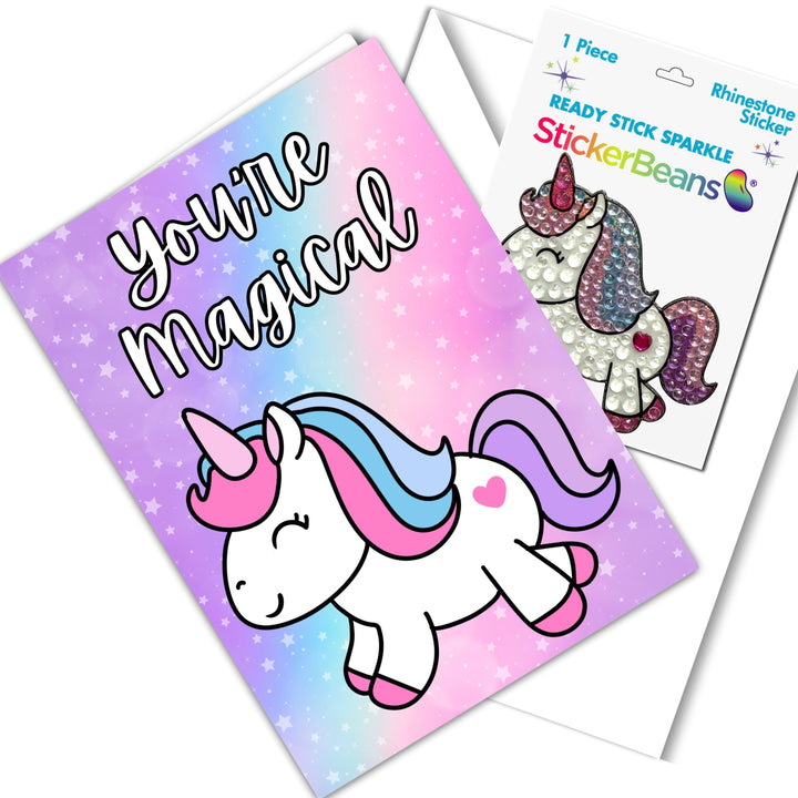 Sticker Beans Greeting Cards