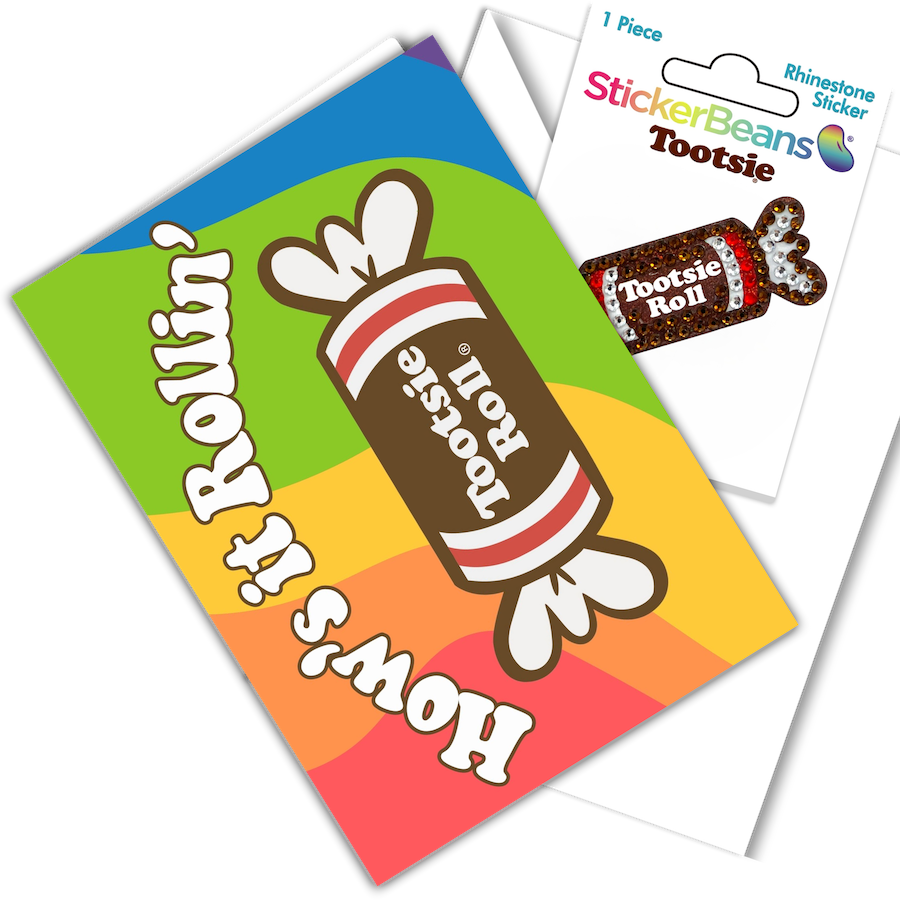 Sticker Beans Greeting Cards