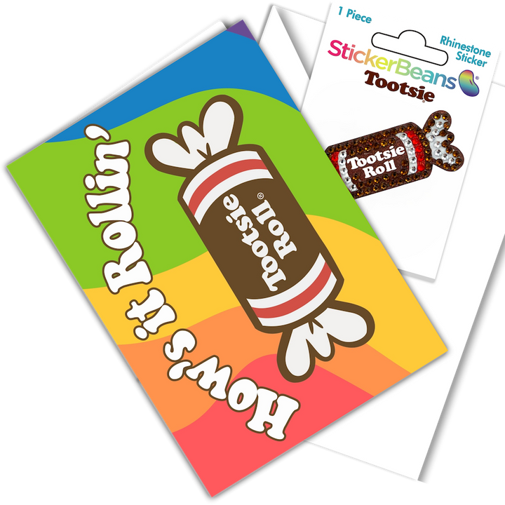 Sticker Beans Greeting Cards