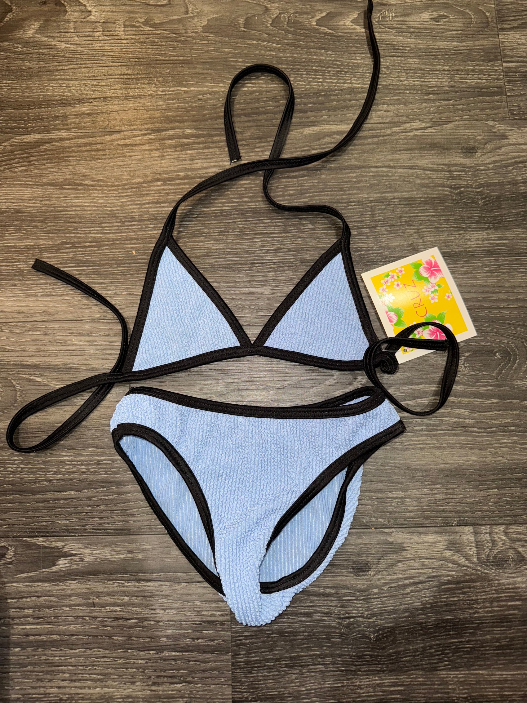 Cruz Triangle Crinkle Bikini
