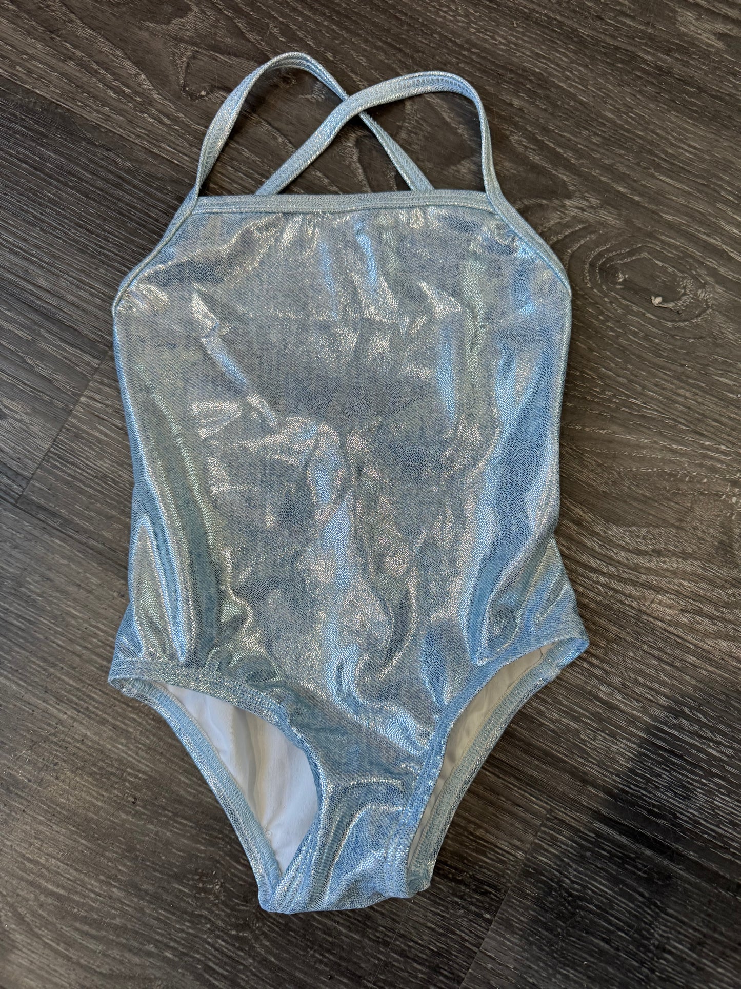 Cruz Sparkle Denim One Piece Bathing Suit