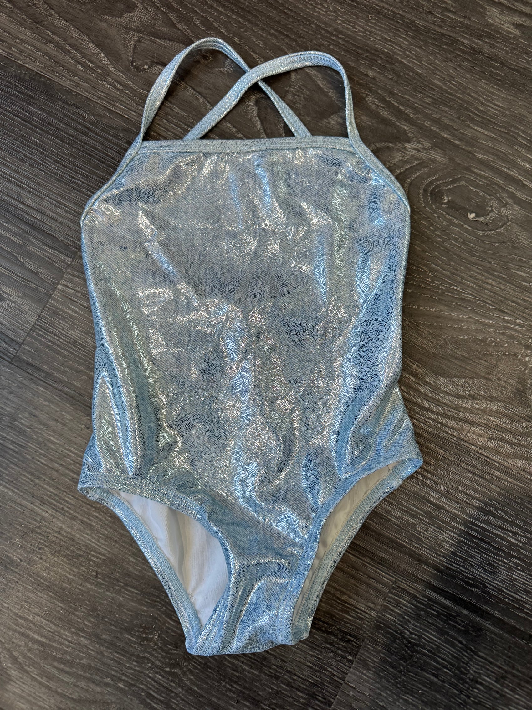 Cruz Sparkle Denim One Piece Bathing Suit