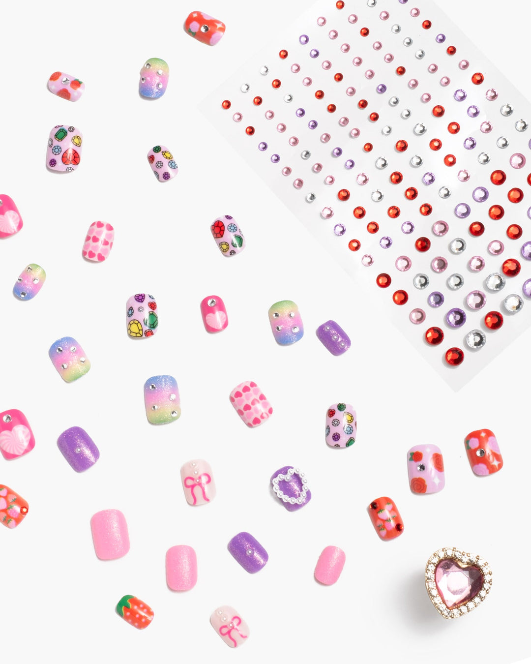 Super Smalls Heartfelt Press on Nail Kit