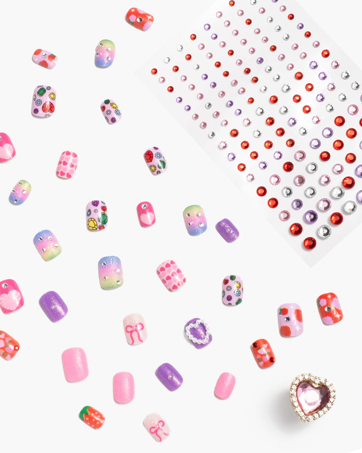 Super Smalls Heartfelt Press on Nail Kit