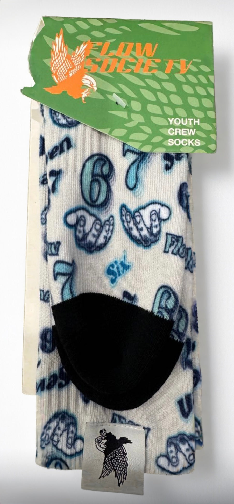 Flow Society Meme Socks