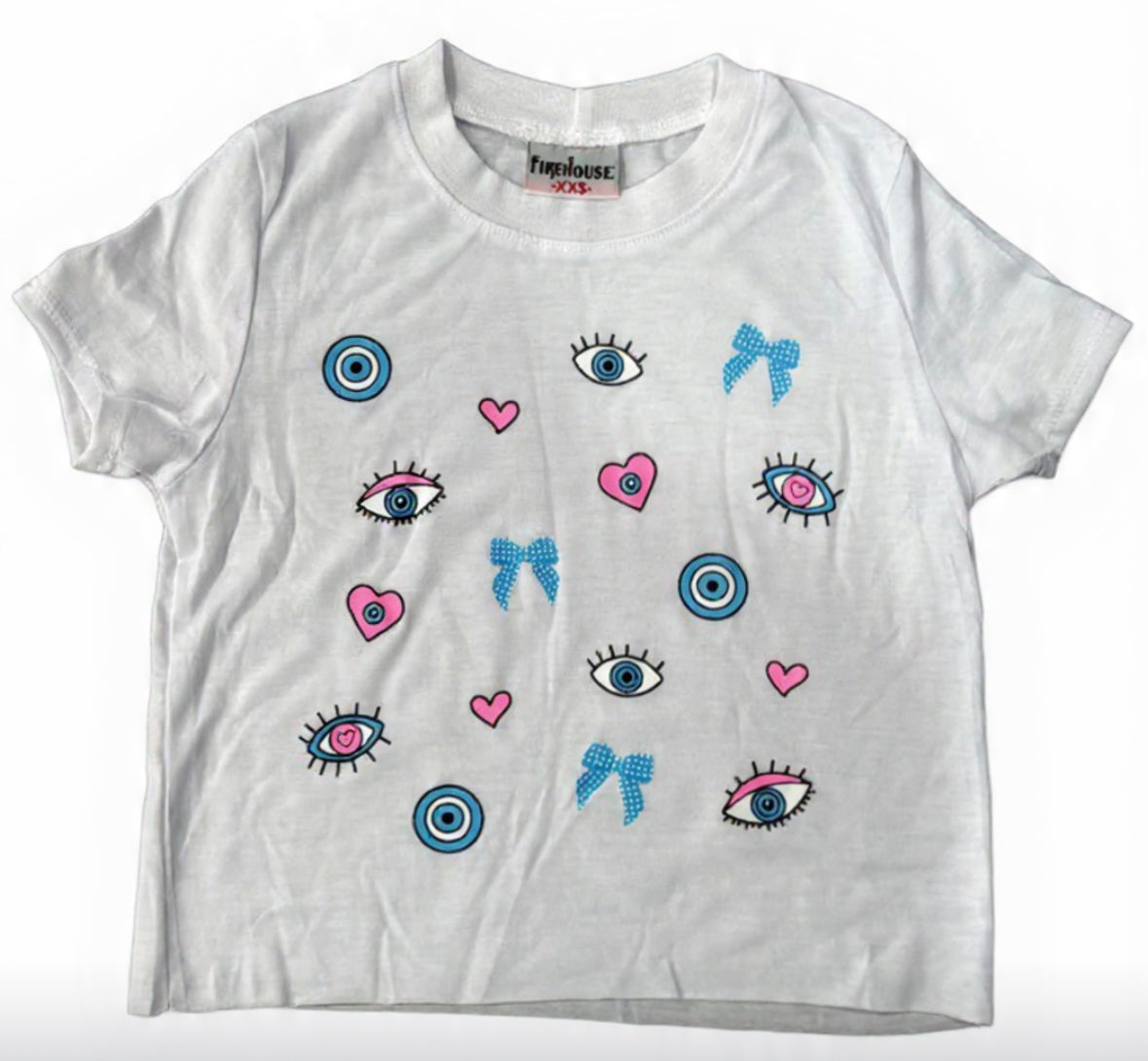 Firehouse Evil Eyes and Bows Tee