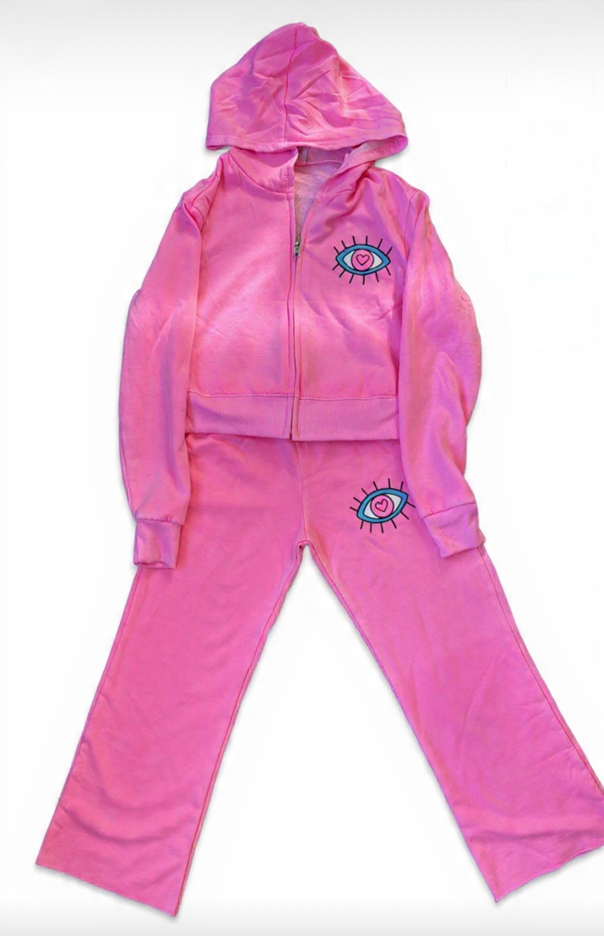 Firehouse Evil Eye Zip Hoodie Sweat Set