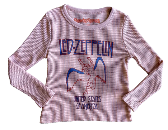 Rowdy Sprout Led Zeppelin LS Thermal Tee
