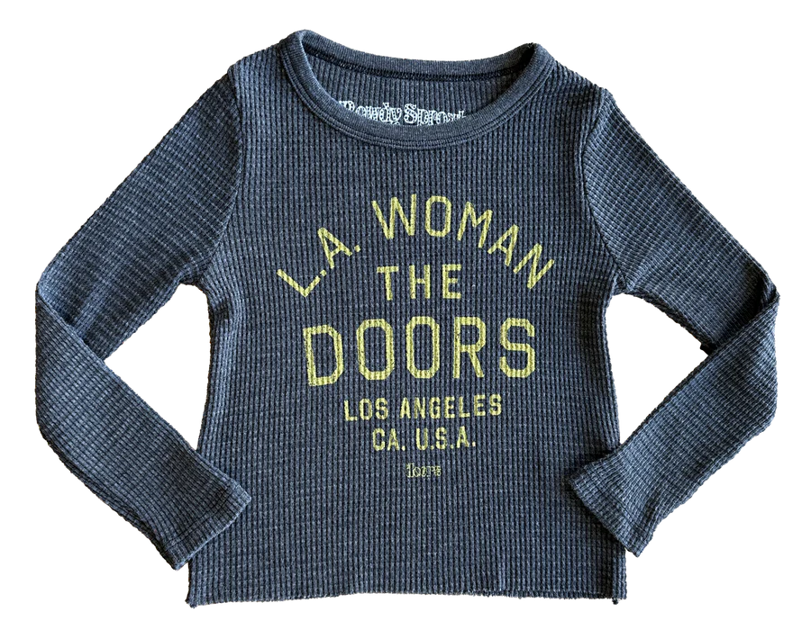 Rowdy Sprout Doors LA Woman LS Thermal Tee