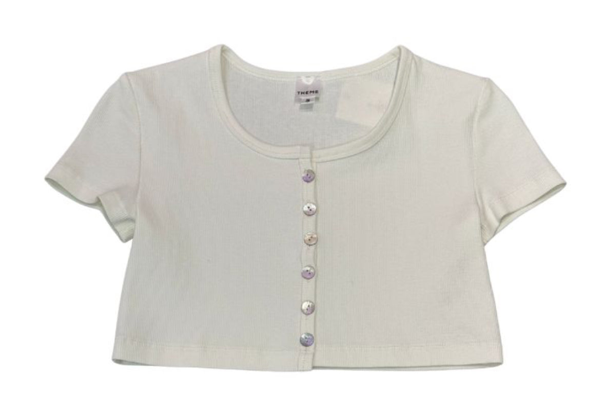 Theme Michaela Ribbed Top