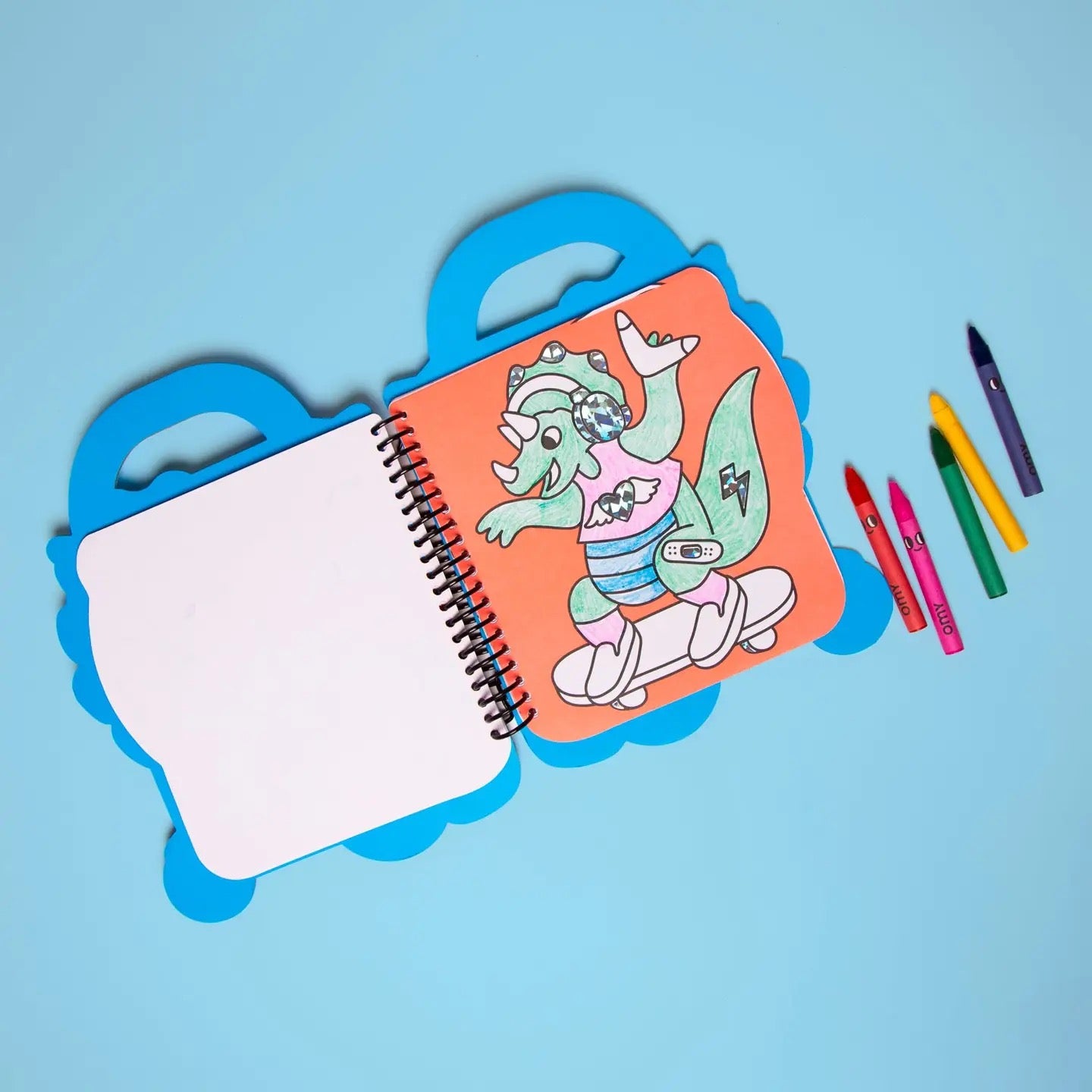 OMY Super Coloring & Sticker Book
