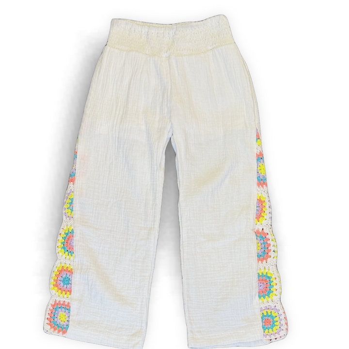 FBZ Neon Crochet Gauze Pant