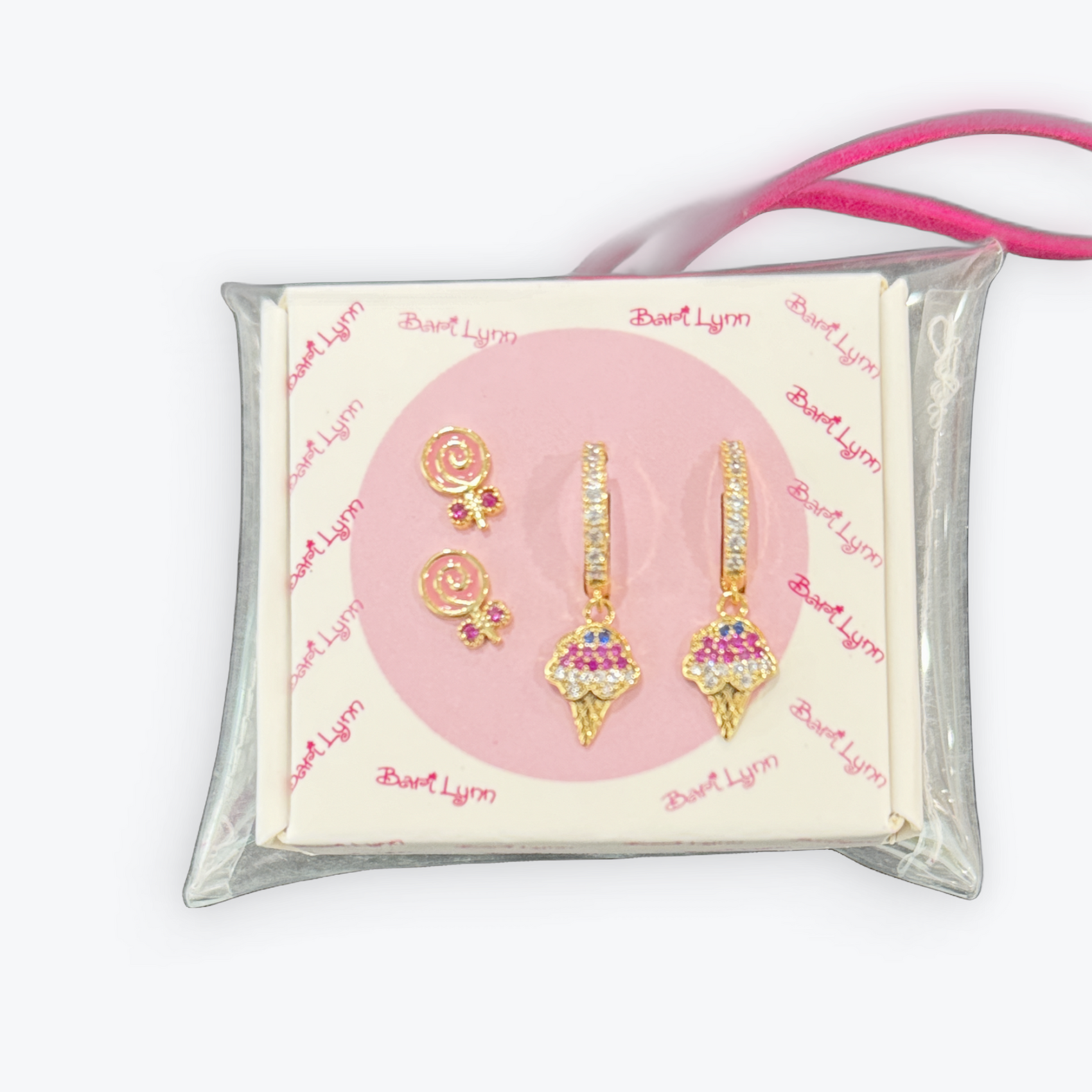 Bari Lynn Sterling Earring Set