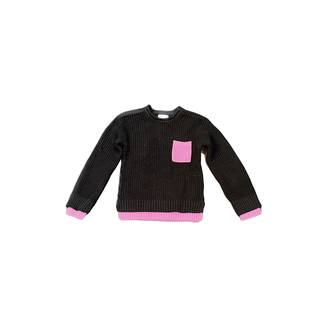 Design History Black & Pink Sweater