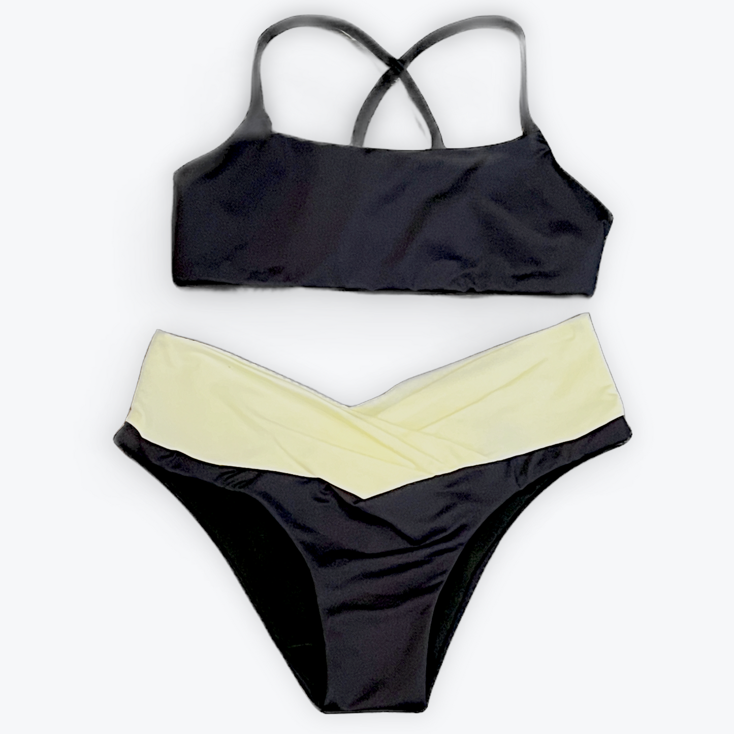 Submarine Black and White Bikini